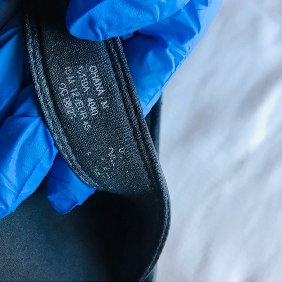 Olukai Black Flip Flop Sandals - Picture 6 of 8